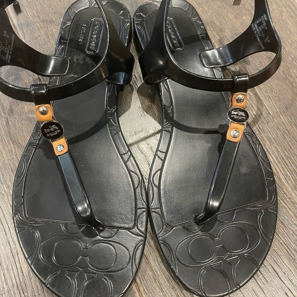 Coach sandals